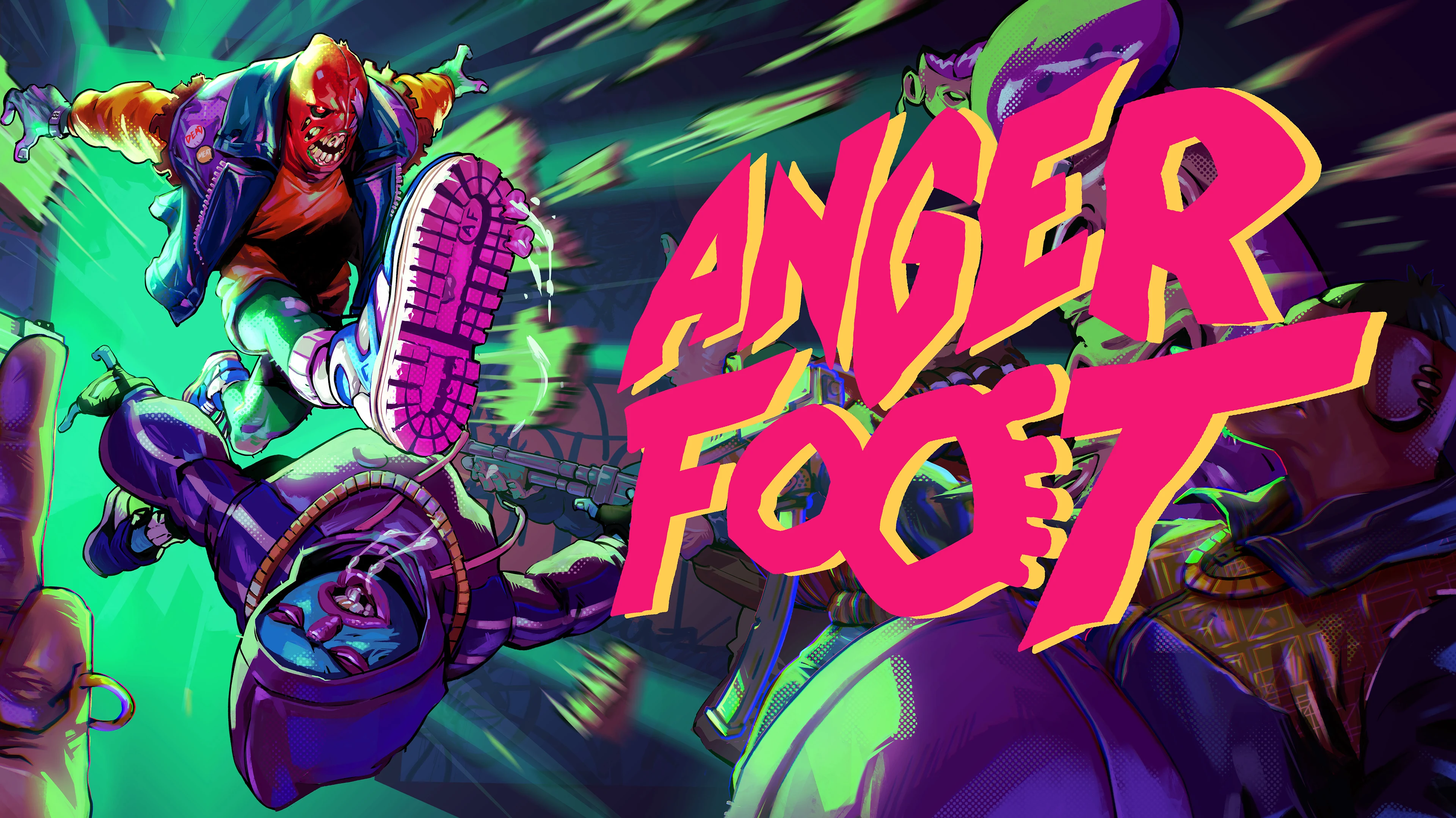 A brutális booter-shooter Anger Foot már elérhető