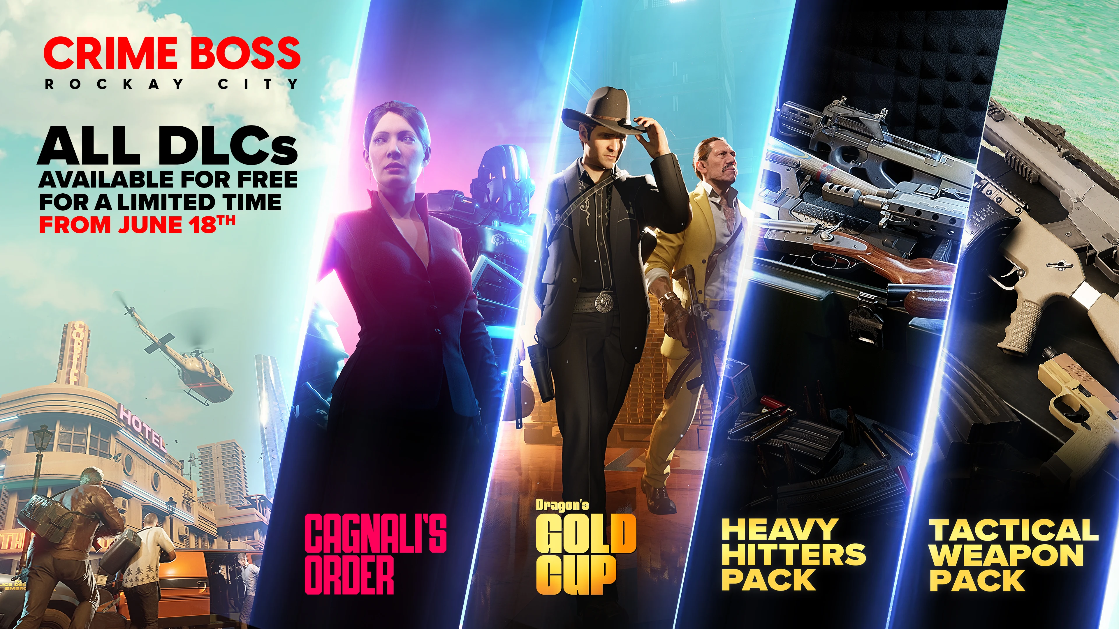 A Crime Boss: Rockay City DLC.... MÉG MINDIG INGYENES!