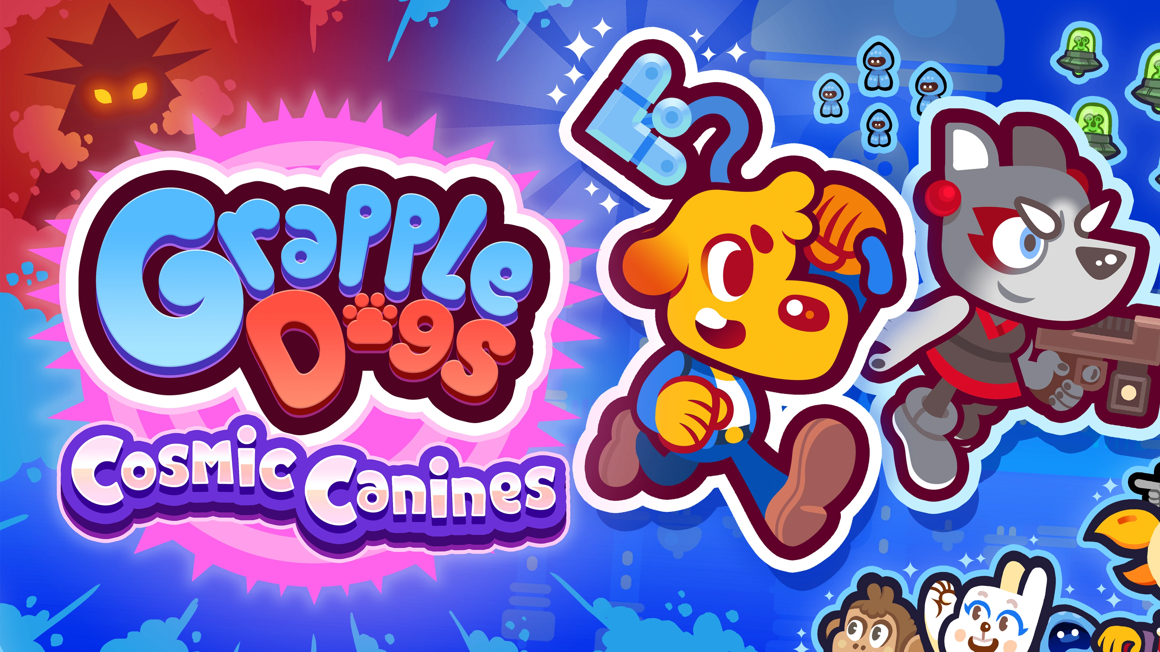 A Grapple Dogs: Cosmic Canines akcióba lendül PC-n, Xbox Series X|S-en és Nintendo Switch-en