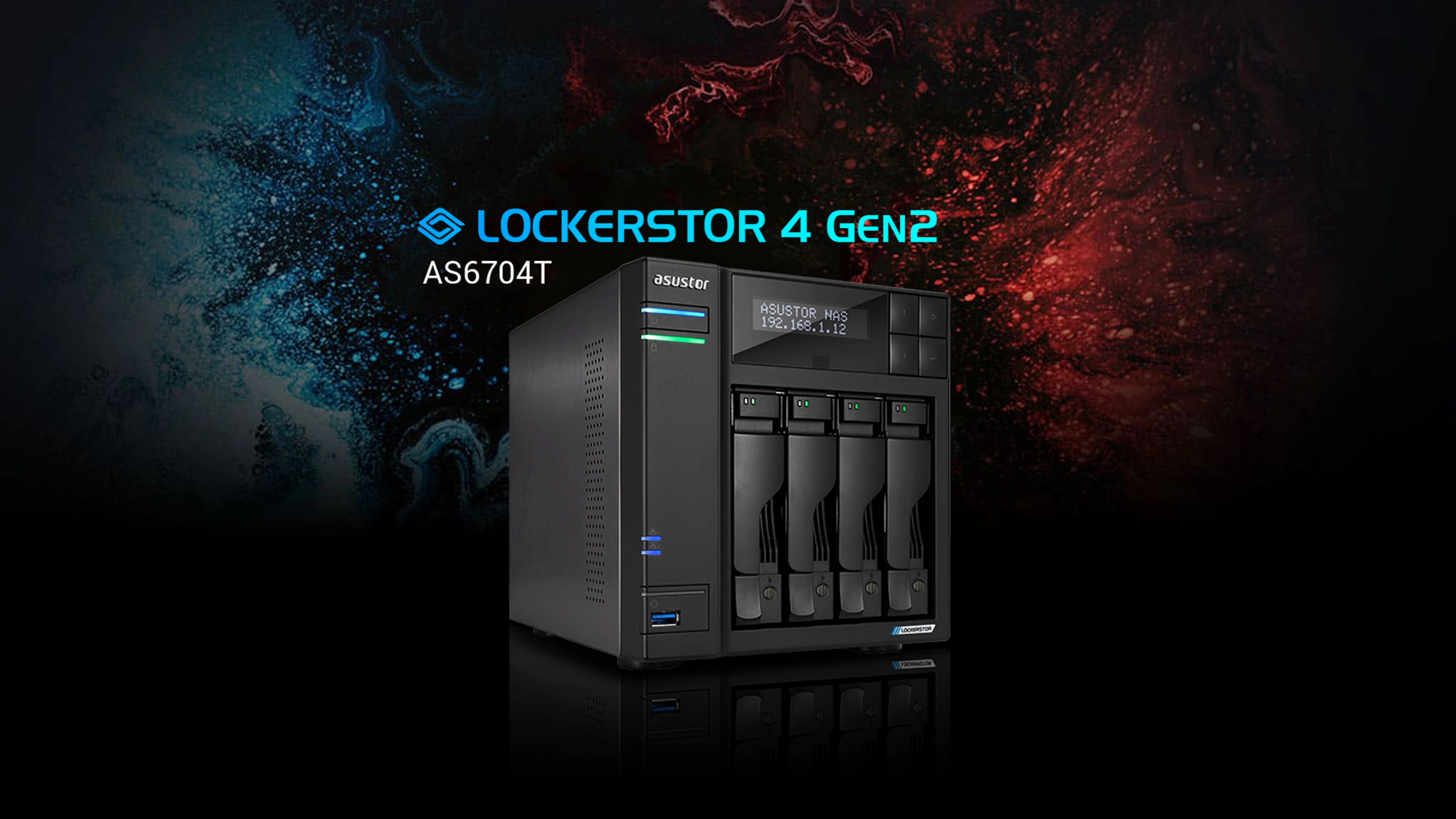 ASUSTOR Lockerstor 4 Gen2 AS6704T