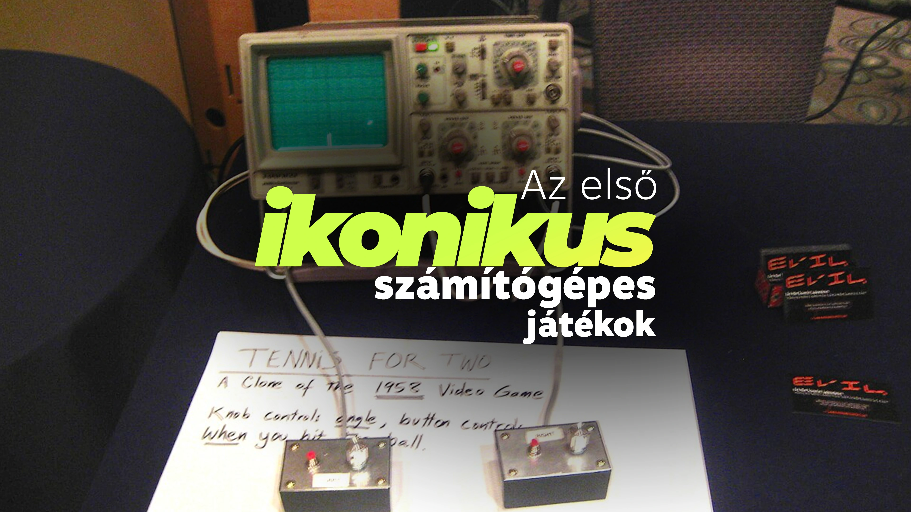 Az első ikonikus számítógépes játékok