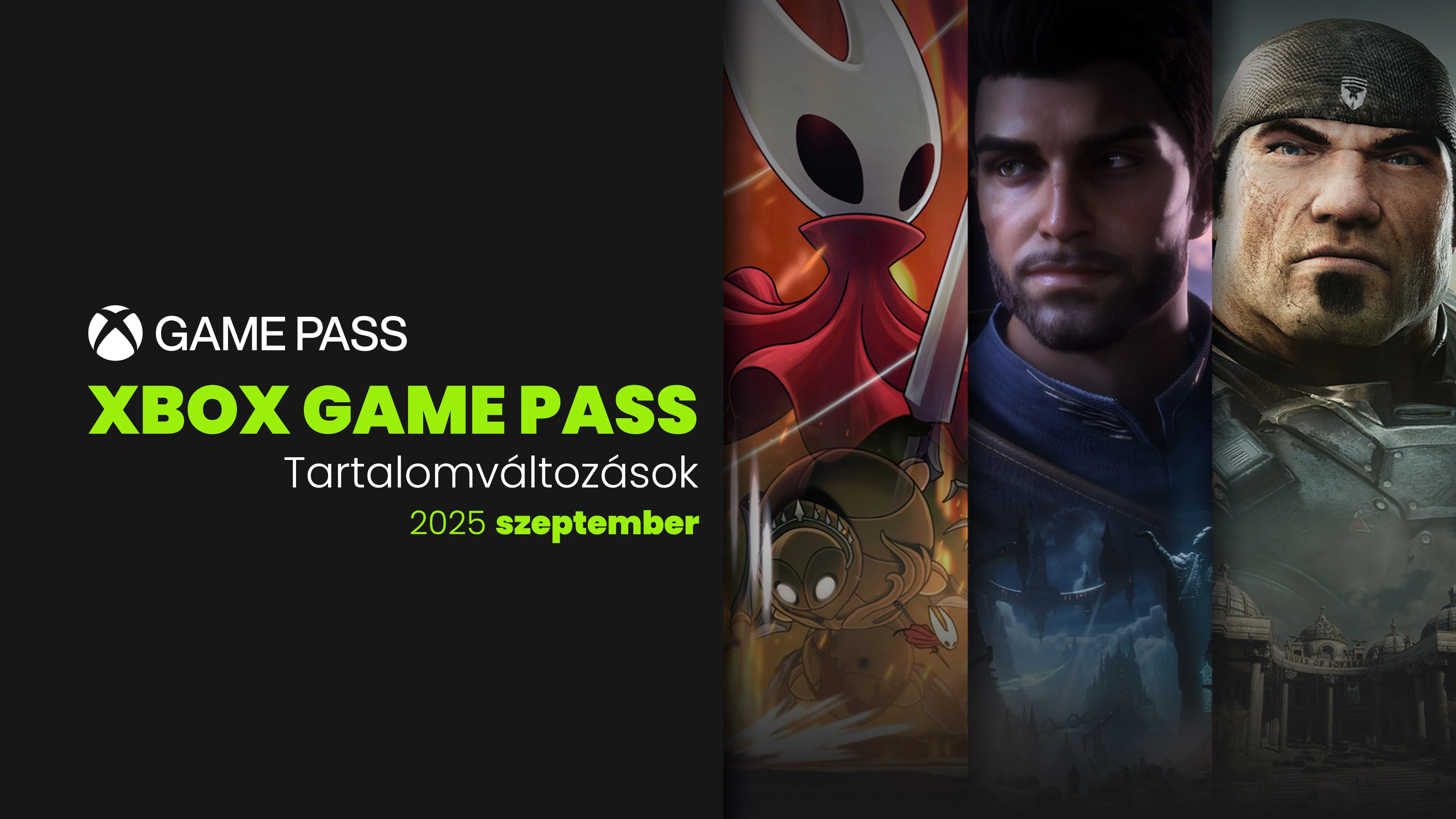 Xbox Game Pass 2025 szeptemberi változások