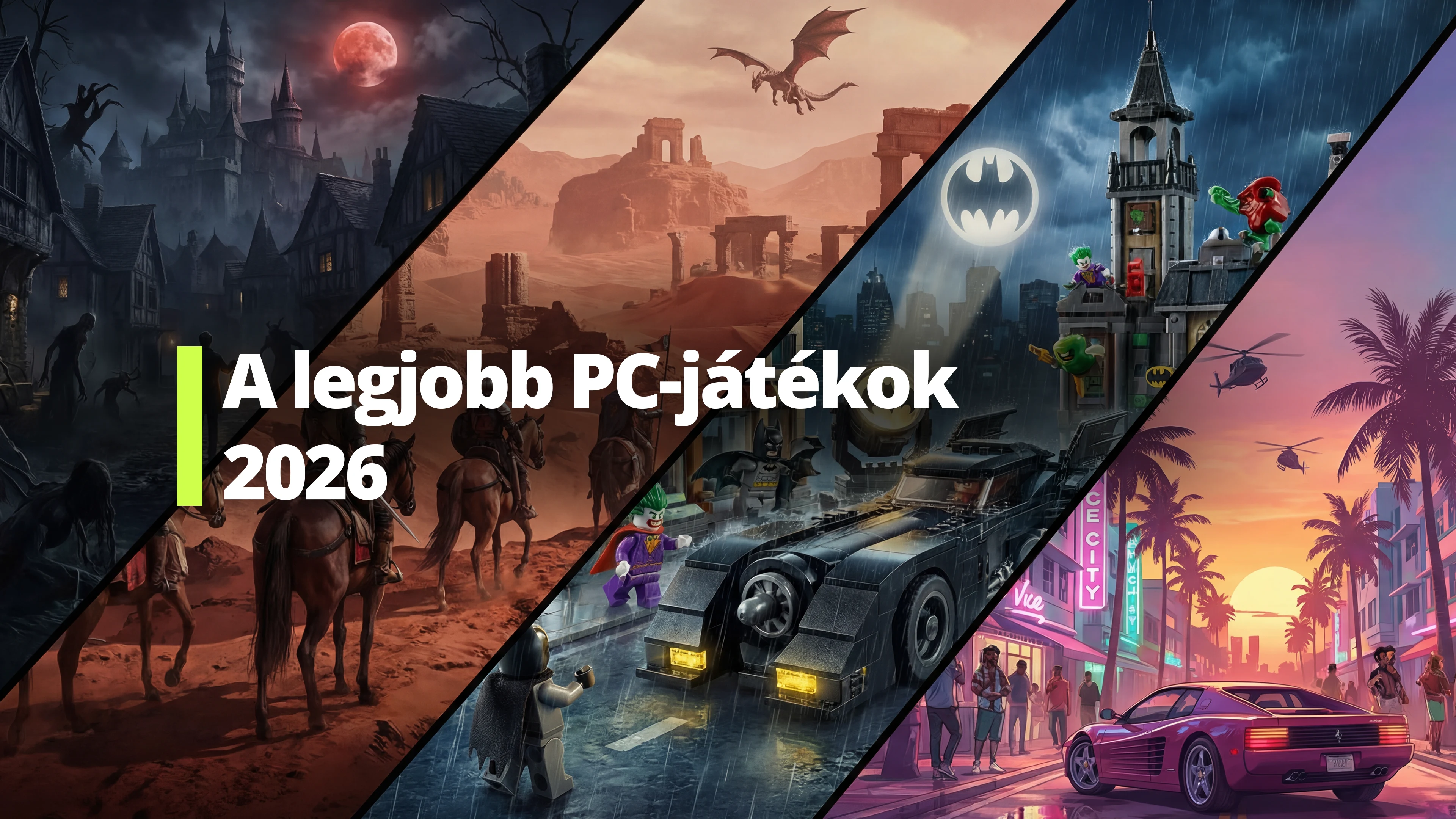 A legjobb PC-játékok 2026-ban