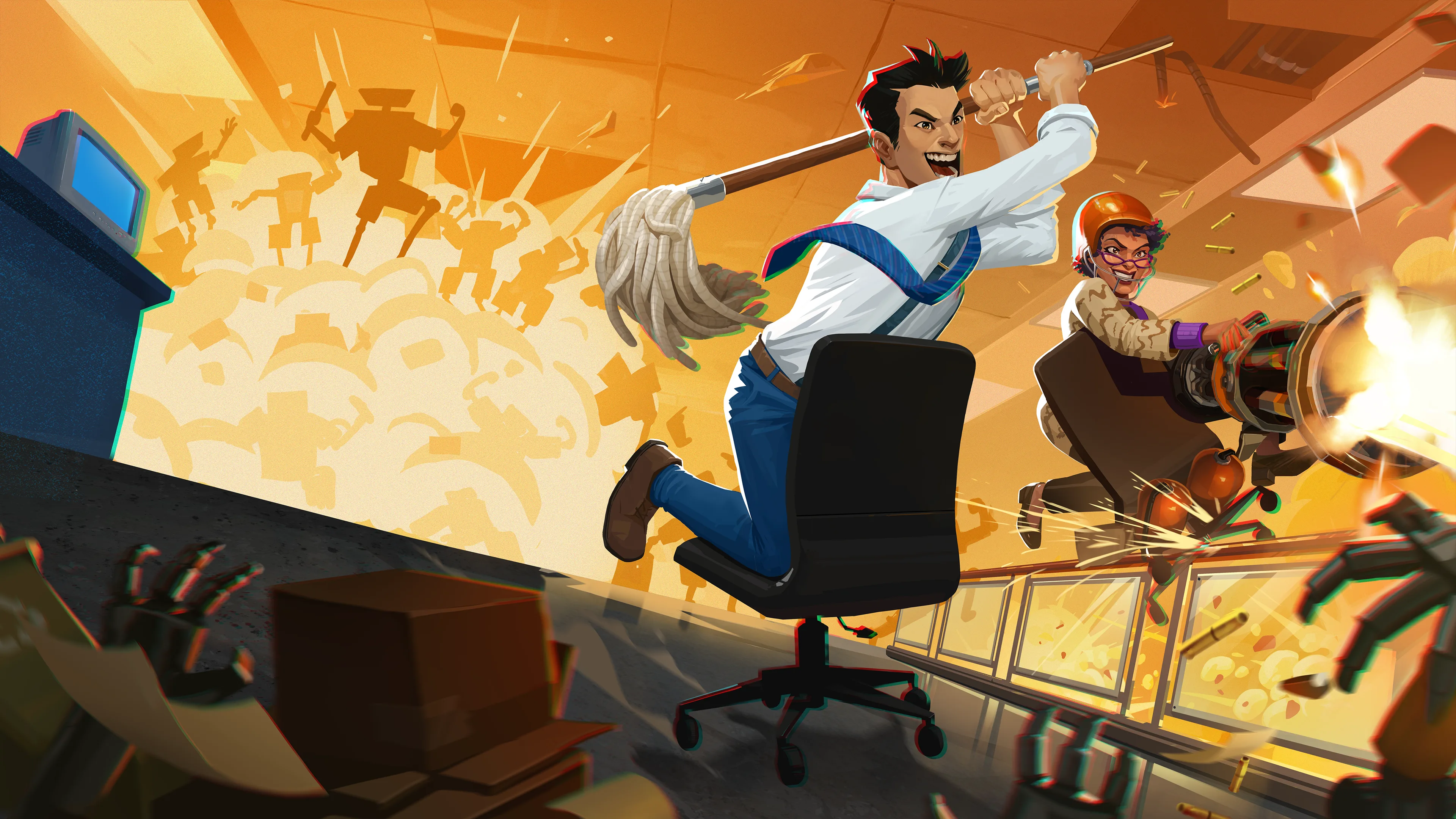 A Last Man Sitting roguelite akció‑lövöldözös játék